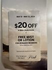 Victoria’s Secret Coupon Offer 20 Off 50, May 8-21 2024