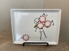 Crate and Barrel CB2 Oliver With Peppermint Candies Appetizer Plate