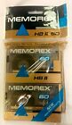 Memorex HB II 60 High Bias Blank Cassette New Sealed - Two (2) Pack