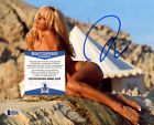 Pamela Anderson Signed BAS Witnessed COA 8X10 Photo Auto Autographed Beckett Pam