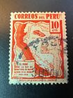 10 cts Correos del Peru 1938 Stamp - collectible