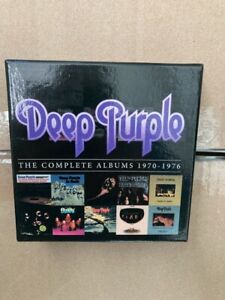 New Listing1970-1976 Deep Purple Complete Music Album 10 CD Box Set NEVER PLAYED!
