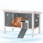 Outdoor Cat House Weatherproof, with Insulated All-Round Foam Wooden Cat