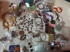 Huge Lot Jewelry Making Supplies Beads Pliers Wire Charms 100+++ Items