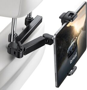 Car Headrest Tablet Holder - [ Extension Arm] 2023 Adjustable Tablet Car Mount