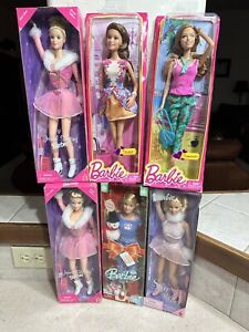 Barbie Dolls Lot Of 6.