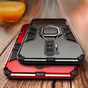 For OnePlus 7 7T 8 Pro 1+7 Ring Stand Hybrid Shockproof Protective Case Cover
