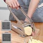 Stainless Steel French Fry Cutter Potato Vegetable Slicer Chopper 2 Blade qw .c
