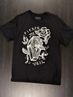 Pierce the Veil Emo Band Women's T Shirt Size Large Black Fearless Records