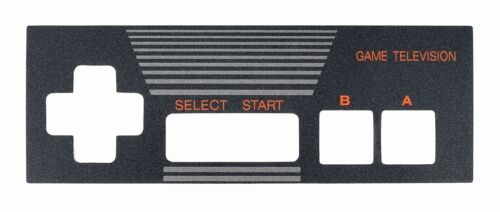 Nintendo NES Controller Inlay [Sharp TV Variant]