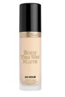 TOO FACED BORN THIS WAY MATTE FOUNDATION SHADE SNOW NEW 1 Fl Oz