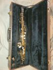Power Beat Black & Gold Soprano Saxophone Excellent Condition Ready To Play