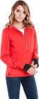 Baubax Women's Windbreaker Travel Jacket Red NWT Size XS