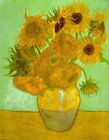 Twelve Sunflowers by Vincent Van Gogh art painting print
