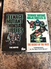 Teenage Mutant Ninja Turtles 1 & 2 VHS 1990 Lot Of 2