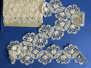 ANTIQUE LACE - wide in between spindle lace - 5 meters
