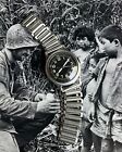MINT 100% Original WW2 Elgin A-11 Military Mens Vintage Watch Running 539 Hack