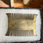 New Listing17th Early 18th Century Rare To Find Brass Gold Gilt Lice Comb