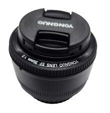 Yongnuo Wide-Angle Prime Zoom Lens YN35mm F2, BLACK - AS IS FOR PARTS OR REPAIR.