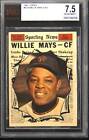 1961 Topps #579 Willie Mays AS BGS 7.5