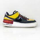 Nike Womens Air Force 1 Shadow DO6114-700 Black Casual Shoes Sneakers Size 9