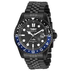 Invicta Pro Diver Quartz Black Dial Bezel Men's Watch 30627