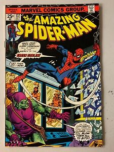 Amazing Spider-Man #137 no Marvel Value Stamp 5.0 (1974)