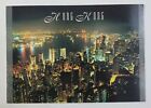 Ariel Night View of Hong Kong, China - Unposted Postcard - CHINA