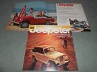 1966 JEEPSTER BIG 12 Page 11 x 11 ORIG. BROCHURE / 66 KAISER WILLYS JEEP CATALOG