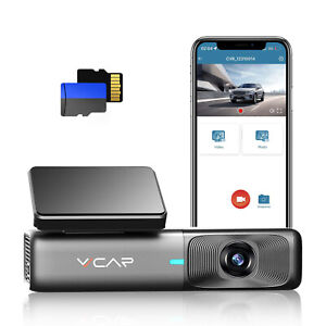 VVCAR 2.5K Dash cam Built-in WiFi With APP Control 1440P Dash Camera For Cars