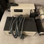 1976 SONY AVC-1420 VINTAGE VIDEO CAMERA Complete with Power pack W/bag Rare Test