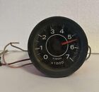 Johnson  Evinrude  OMC  Black Bezel  7000  RPM  Tachometer  TACH   174629 Marine