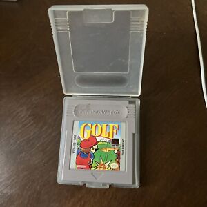 Nintendo Gameboy- Golf Mario with case