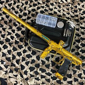 NEW HK Army Shocker AMP Electronic Paintball Gun - Splash Midas (Gold/Black)