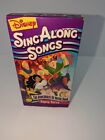 Disney Sing Along Songs VHS Hunchback of Notre Dame Topsy Turvy Video Tape RARE!
