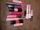 Lot of 13 High End Makeup Bundle Lipsticks Lip Gloss Too Faced MAC Bare Min