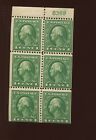 405b Washington PL#6369 POSITION D Booklet Pane of 6 Stamps NH (By 1541)