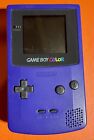 GameBoy Color Purple Grape Nintendo Console Handheld TESTED & WORKING