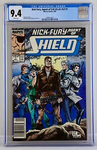 Nick Fury Agent of SHIElD #1 CGC 9.4 Near Mint Marvel 1989