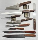 Lot Vintage Knives DIONE LUCAS w/ Tags #3810 #3812 #3813 & KITCHEN DELITE Knife