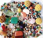 Random Jewelry Making  Grab bag - Mixed  Beads, Charms, Findings Lot