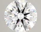 Lab-Created Diamond 2.35 Ct Round E VVS2 Quality Ideal Cut IGI Certified Loose