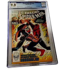 The Amazing Spiderman #250 CGC 9.0 Hobgoblin appearance 1985