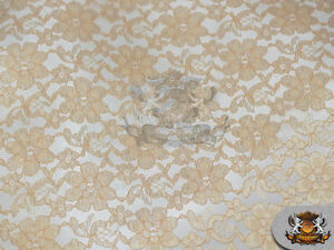 Lace Floral Rachelle Fabrics / 60
