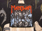 New ListingManowar Fighting The World Vintage Patch Kutte Heavy Metal Iron Maiden