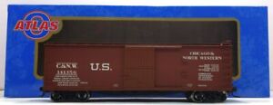 Atlas 9301-3 O Scale C&NW USRA Double Sheathed Wood Box Car #141356 (2-Rail) LN