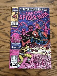 Amazing Spider-Man #335 (Marvel 1990) Return Of The Sinister Pt 2! Hobgoblin NM-