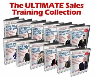 Ultimate DVD Sales Training Collection - Brian Tracy, Les Brown, Top Experts