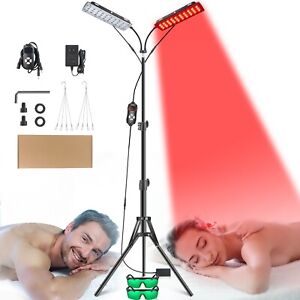 Red Light Therapy Lamp LED Infrared Face Body Panel Arthritis Back Pain Relief