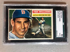 1956 Topps Ted Williams #5! Grey Back! SGC Graded VG/EX 4!
